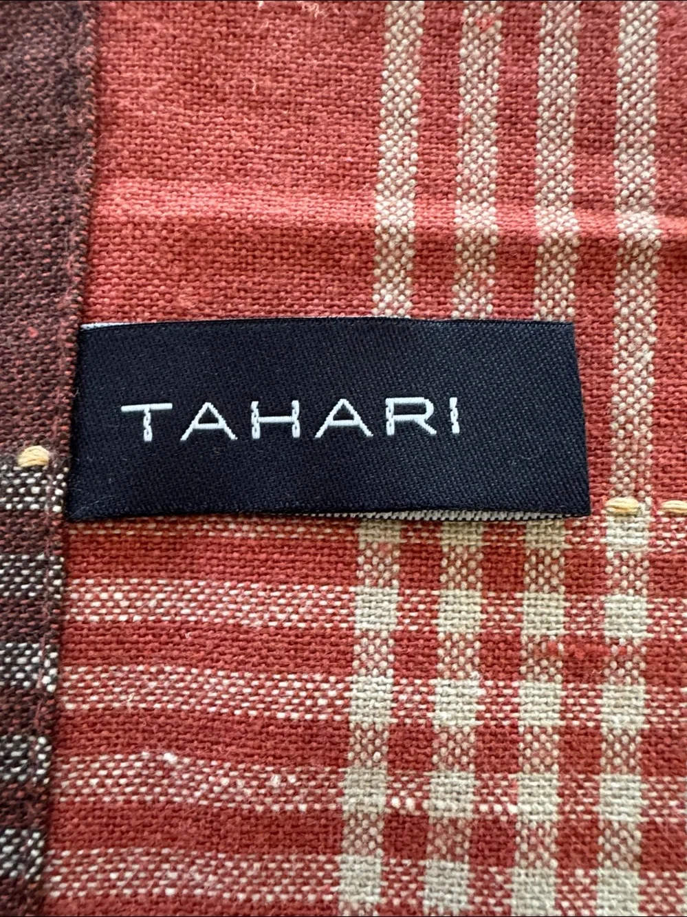 Tahari soft plaid